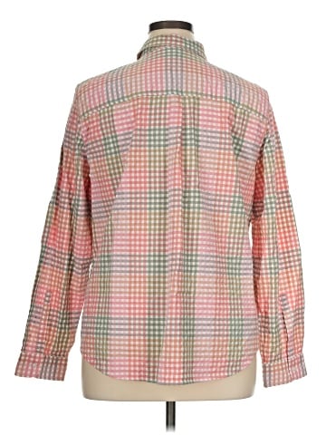 L.L.Bean Long Sleeve Button-Down Shirt (view 2)