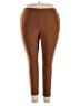 Lafayette 148 New York Solid Brown Active Pants Size XXL - photo 1