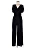 I.N. Studio Solid Black Jumpsuit Size L - photo 1