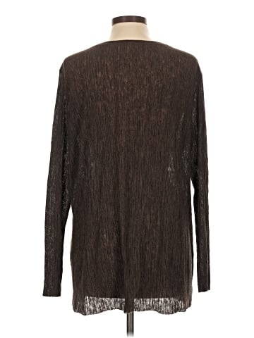 Zara W&B Collection Long Sleeve Top (view 2)