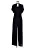 I.N. Studio Solid Black Jumpsuit Size L - photo 2