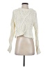 Free People 100% Cotton Ivory Pullover Sweater Size XS - photo 1