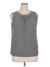 Talbots Outlet Gray Sleeveless Blouse Size XL - photo 1