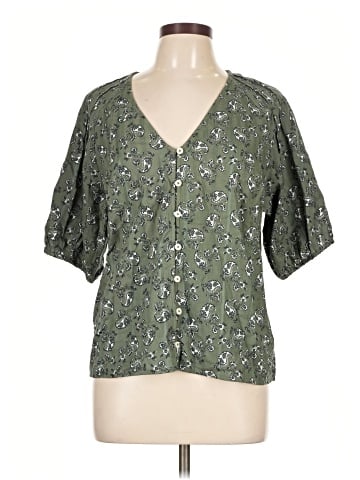 Ann Taylor LOFT Short Sleeve Blouse (view 1)