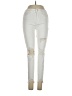 American Eagle Outfitters Metallic Ivory Jeans Size 2 - photo 1