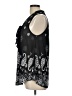 Ember 100% Polyester Black Sleeveless Blouse Size L - photo 5