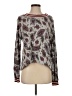 t.la Paisley Gray Pullover Sweater Size XS - photo 1