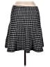 Max Studio Houndstooth Black Casual Skirt Size M - photo 2