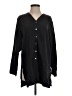 Eileen Fisher 100% Silk Black Long Sleeve Silk Top Size 1 - photo 1
