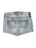 True Religion Blue Denim Shorts Size 28 waist - photo 2