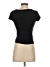 Pink Republic Black Short Sleeve Top Size XS - photo 2