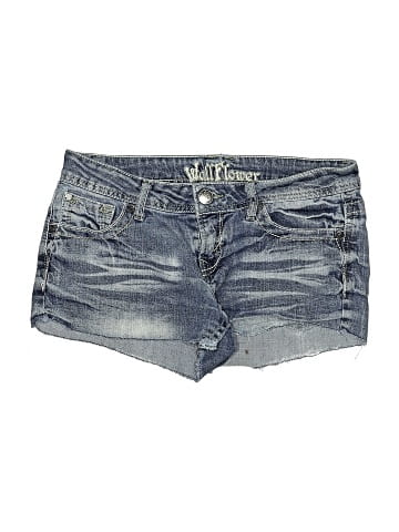 Wallflower Denim Shorts (view 1)
