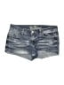 Wallflower Blue Denim Shorts Size 9 - photo 1