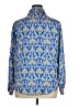 Zara Paisley Blue Long Sleeve Button-Down Shirt Size XL - photo 2