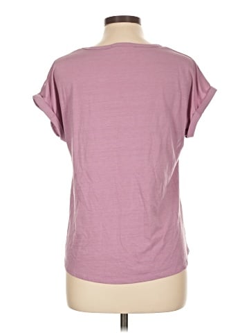 Pink Rose Short Sleeve T-Shirt (view 2)