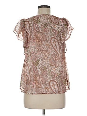 Lucky Brand Short Sleeve Blouse (view 2)