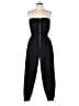 Almost Famous 100% Polyester Solid Black Jumpsuit Size XL - photo 1