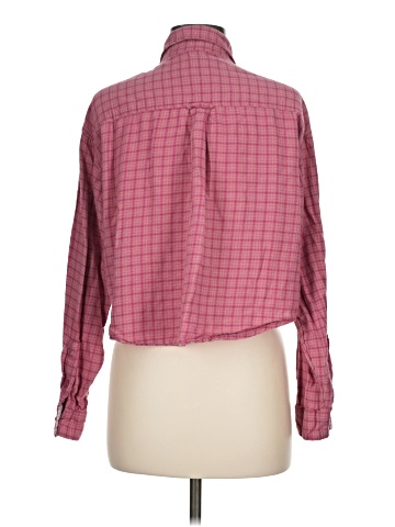American Eagle Outfitters Long Sleeve Button-Down Shirt (view 2)