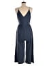 Sienna Sky Solid Blue Jumpsuit Size M - photo 2
