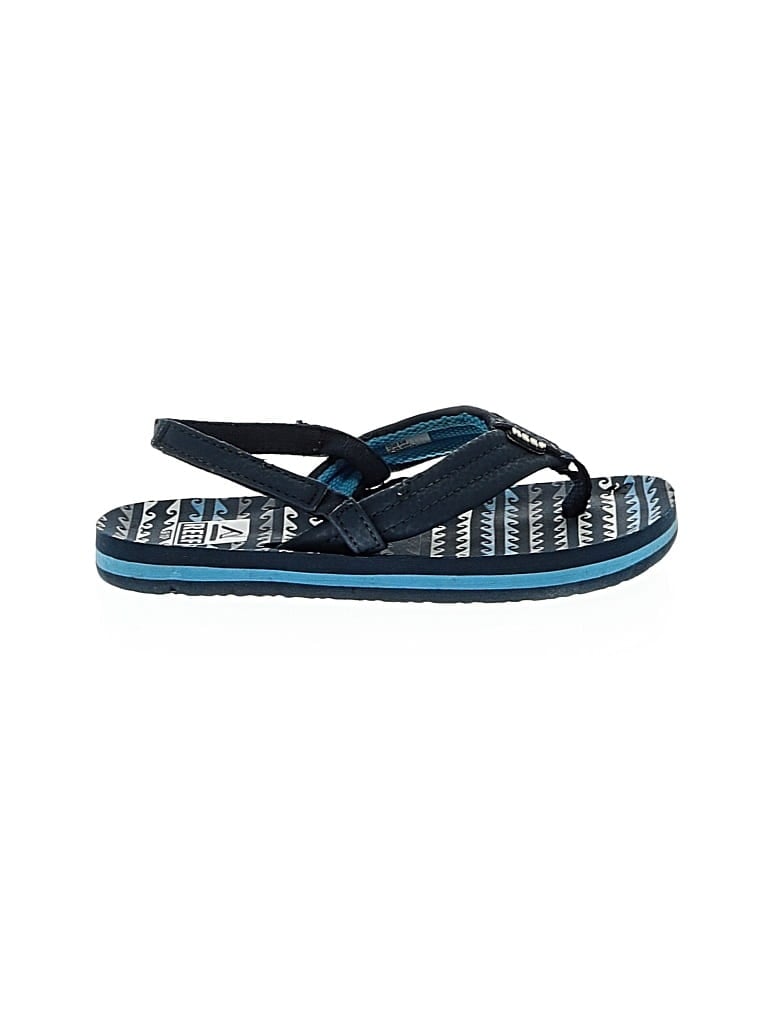 Pre-owned Reef Kids' Flip Flops In Blue