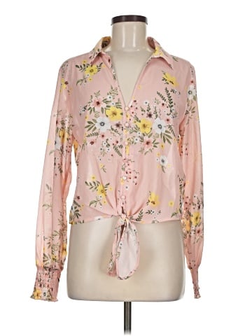 Guess Long Sleeve Blouse (view 1)