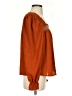 Mine 100% Polyester Orange Long Sleeve Blouse Size S - photo 4