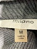 Milano Color Block Gray Turtleneck Sweater Size M - photo 7