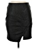 David Lerner Black Faux Leather Skirt Size S - photo 1