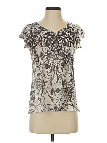 One World Short Sleeve Blouse (view 1)