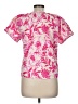 Nicole Miller Pink Short Sleeve Polo Size M - photo 2