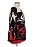 Joan Vass 100% Cotton Floral Red Pullover Sweater Size 10 (2) - photo 4