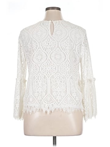 Worthington 3/4 Sleeve Blouse (view 2)