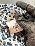 CAbi 100% Polyester Animal Print Blue Sleeveless Blouse Size M - photo 7