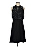 Ann Taylor LOFT 100% Polyester Stars Black Cocktail Dress Size 4 - photo 1