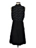 Ann Taylor LOFT 100% Polyester Stars Black Cocktail Dress Size 4 - photo 2