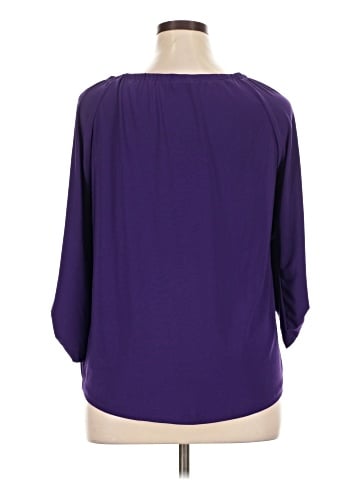 Notations 3/4 Sleeve Blouse (view 2)