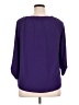 Notations Purple 3/4 Sleeve Blouse Size XL - photo 2