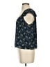 J.Crew 100% Polyester Blue Sleeveless Blouse Size S - photo 5