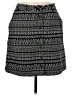 Maeve Chevron-herringbone Black Casual Skirt Size 8 - photo 1