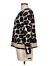 Planet Gold Animal Print Brown Pullover Sweater Size L - photo 5