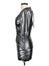 2b bebe Metallic Silver Cocktail Dress Size S - photo 5