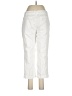 Lands' End 100% Baumwolle White Casual Pants Size 8 - photo 2
