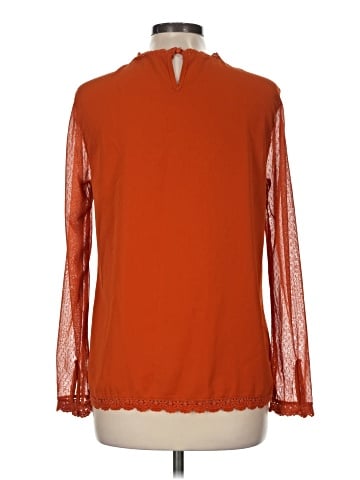 Allegra K Long Sleeve Blouse (view 2)