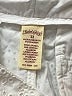 Faded Glory 100% Cotton Ivory Shorts Size 12 - photo 3