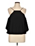 Gracia 100% Polyester Black Sleeveless Blouse Size L - photo 1