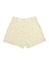 Aqua 100% Polyester Tweed Ivory Shorts Size XS - photo 2