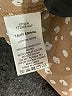 Lush 100% Polyester Polka Dots Brown 3/4 Sleeve Blouse Size L - photo 8