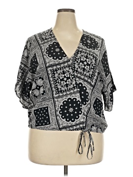 Ashley Stewart 3/4 Sleeve Blouse