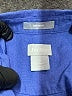 Chico's 100% Linen Blue 3/4 Sleeve Button-Down Shirt Size Sm (0) - photo 7