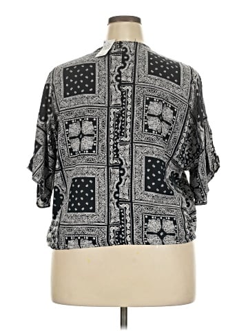 Ashley Stewart 3/4 Sleeve Blouse (view 2)